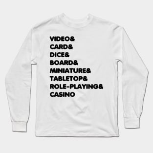 Game & tee Long Sleeve T-Shirt